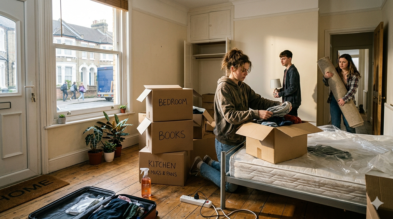 Your First Day in Your Student House: What to Expect (and What to Bring)