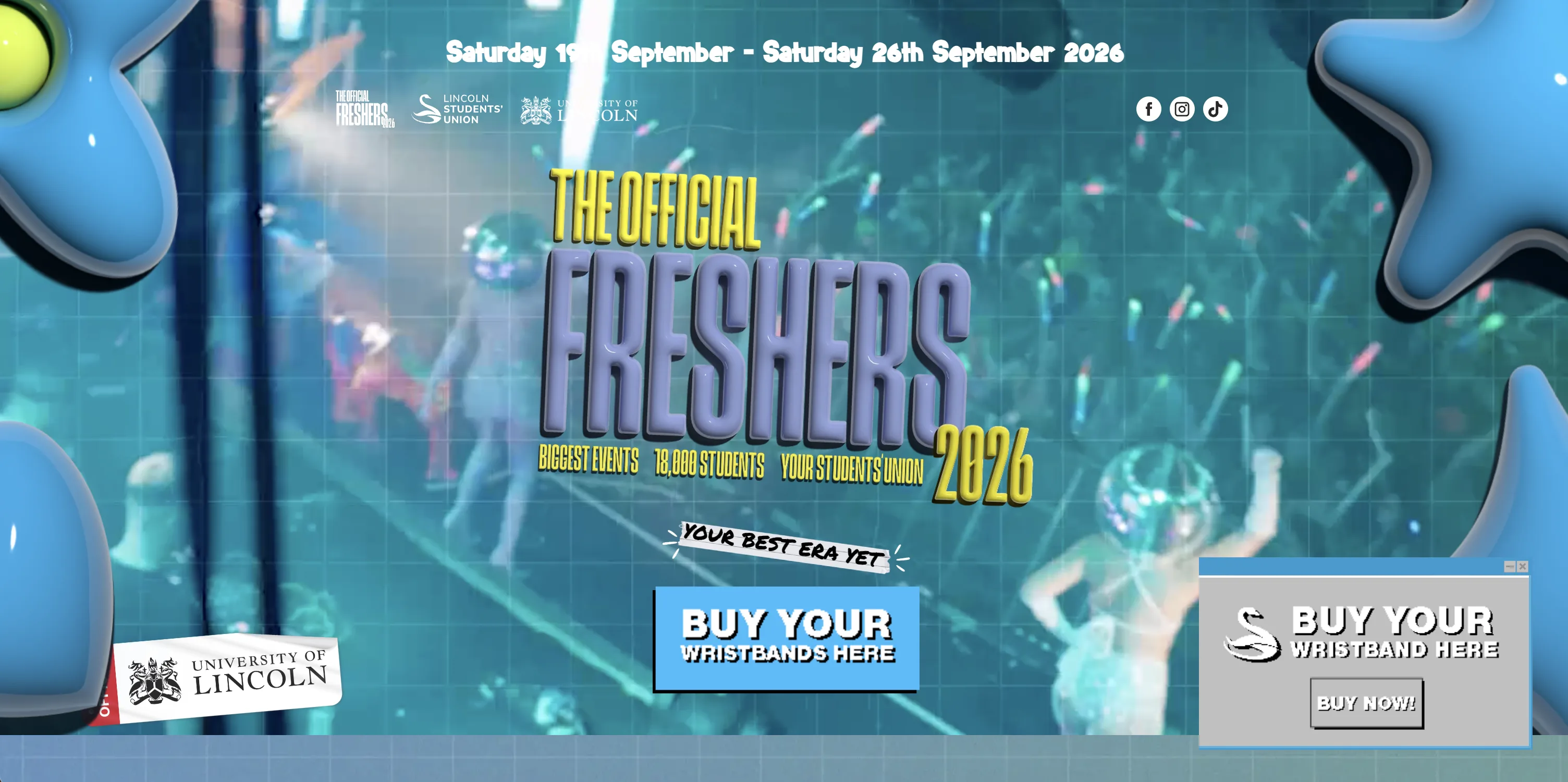 Lincoln Freshers Week 2026: Your Guide to Official and Unofficial Events