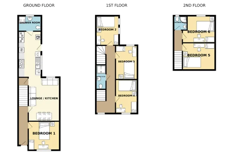 2 Cramner Grove - Modern 6 Bedroom Student House - Image 3